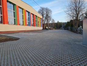 Budowa parkingu przy Szkole w Nożynie